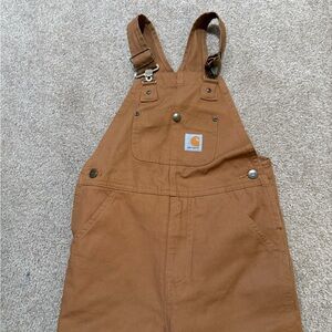 Carhartt Kids Tan Overalls